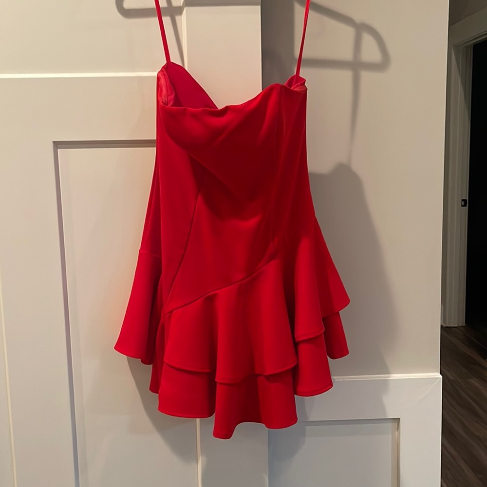 Selfie Leslie Red Dress